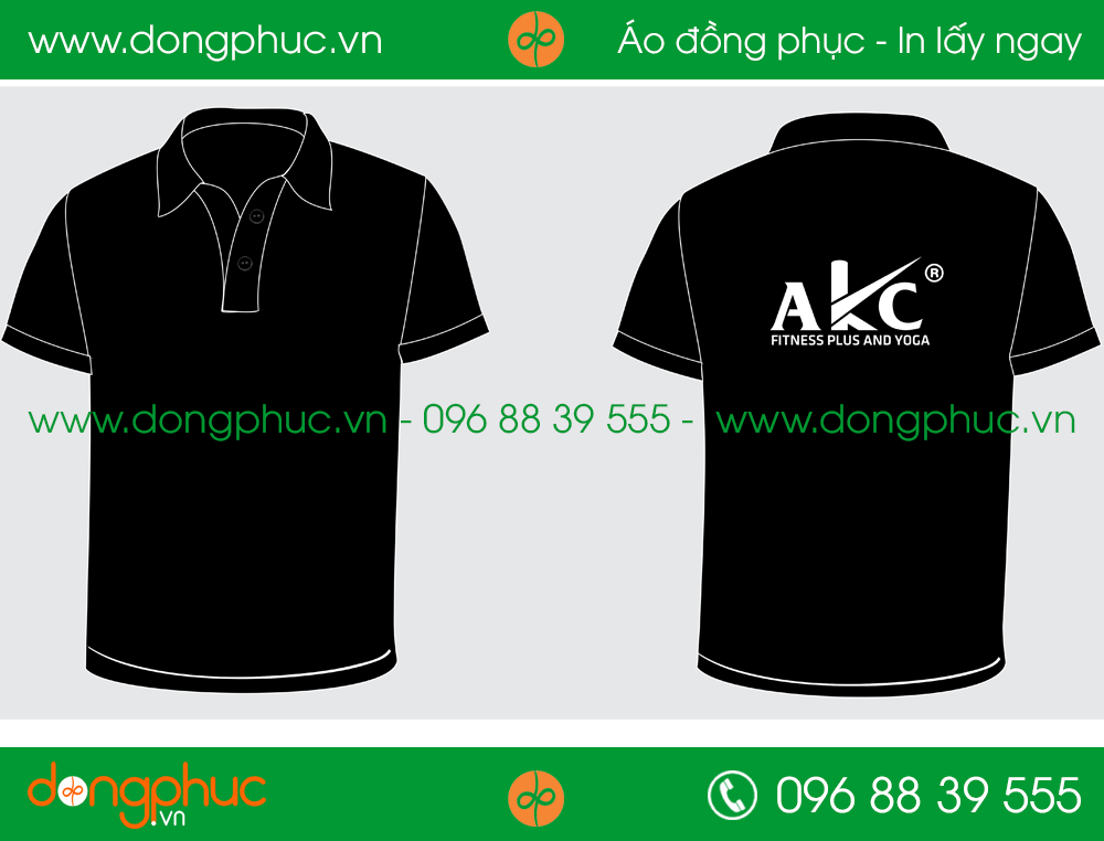 Áo phông đồng phục công ty AKC